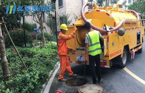 上海浦东新区康桥镇雨污管道清淤疏通